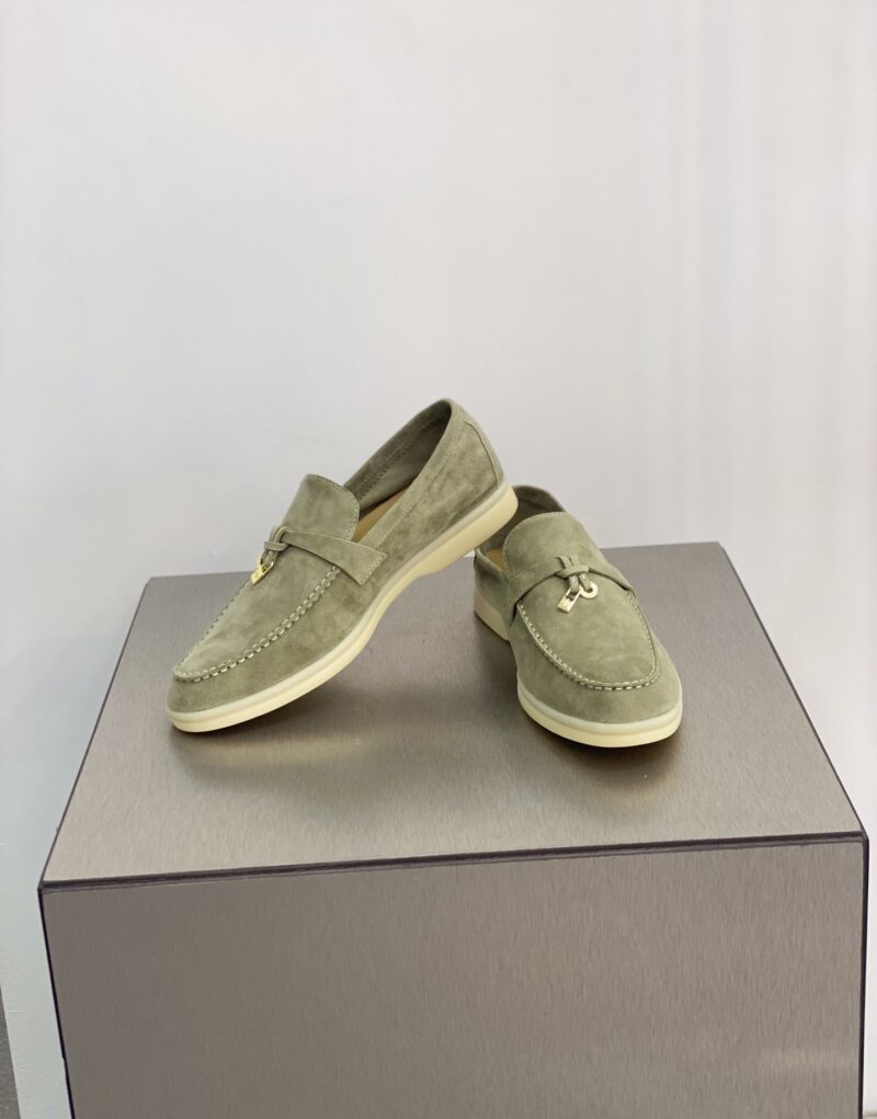 Loro Piana Summer Charms Walk Loafers Tea Room For Women – FAE5444 50KY - Image 8