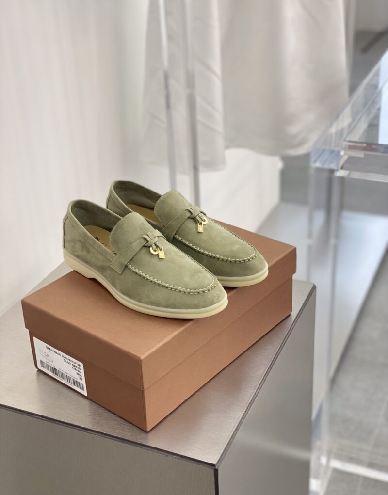 Loro Piana Summer Charms Walk Loafers Tea Room For Women – FAE5444 50KY - Image 4