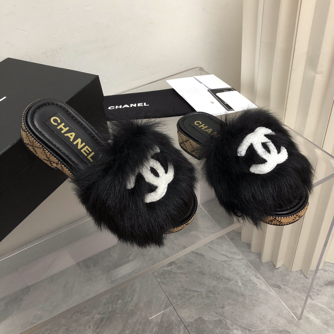 Chanel Women’s Mules Black For Women 1.4in/3.5cm G39357 X56716 K4791 - Image 9