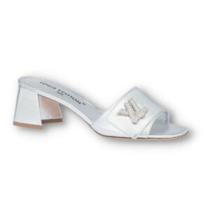 Louis Vuitton Shake Mule Silver For Women 1AB2P1 – size 35EU