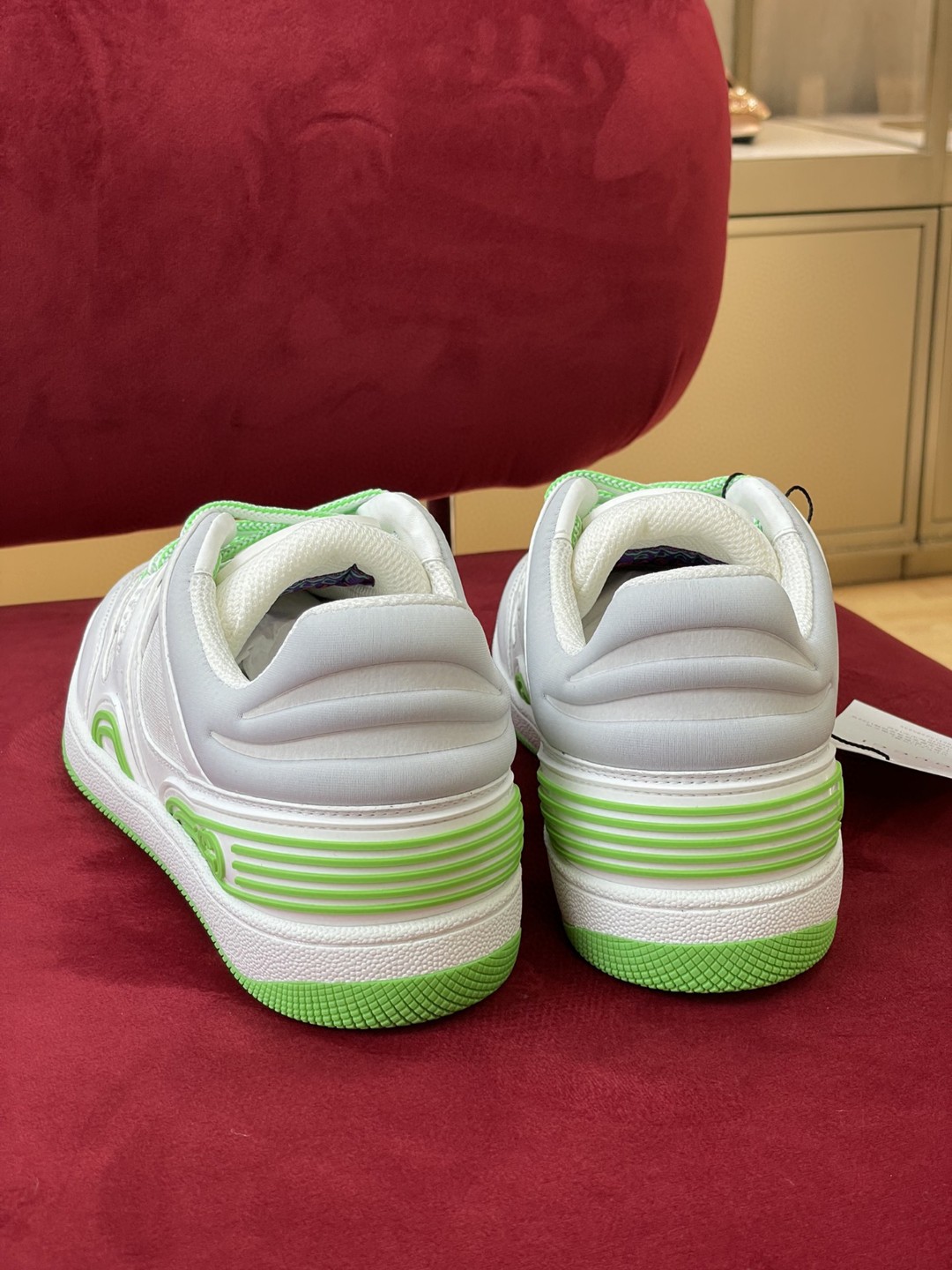 Gucci Women’s Sneaker Gucci Basket Donna White Demetra For Women 700290 2SHG0 9089 - Image 9