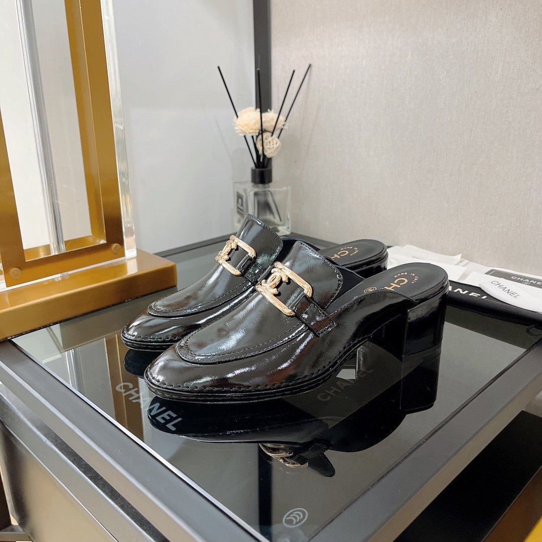 Chanel Women’s Loafers Black For Women - Image 6