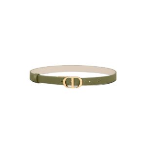 Dior 30 Montaigne Reversible Belt Green For Women, Women Belt B0178UWGA_M51E – 85 Eu – 100 Cm