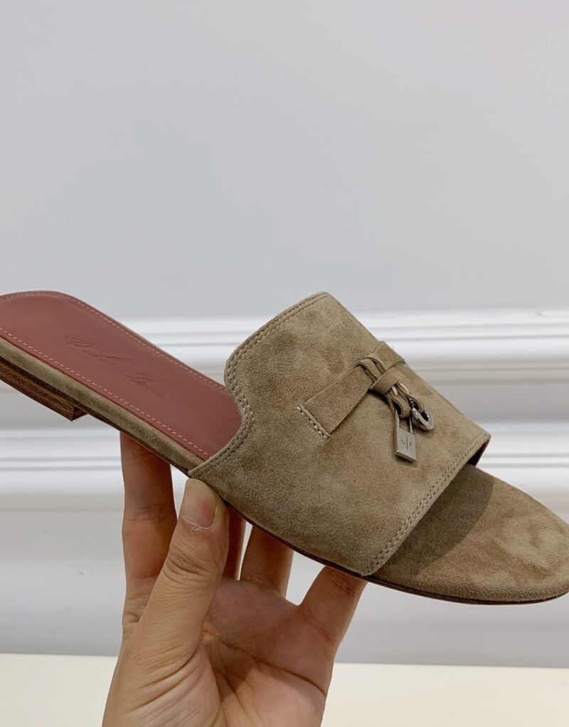 Loro Piana Summer Charms Sandal Egyptian Rock For Women – FAI5580 D02I - Image 9