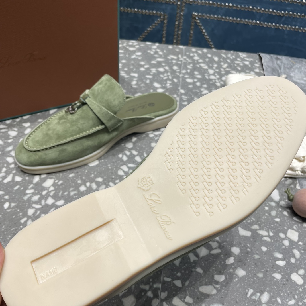 Loro Piana Babouche Charms Walk Loafers Tea Room For Women – FAI1543 50KY - Image 16