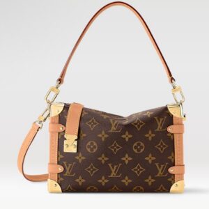 Louis Vuitton Side Trunk MM Bag Brown For Women – 8.3 x 5.5 x 2.4 inches