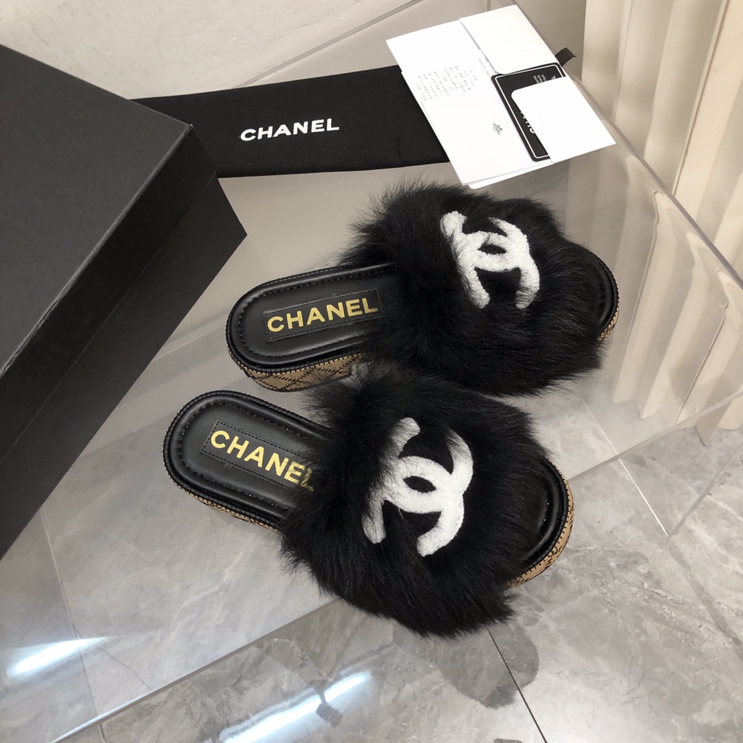 Chanel Women’s Mules Black For Women 1.4in/3.5cm G39357 X56716 K4791 - Image 5