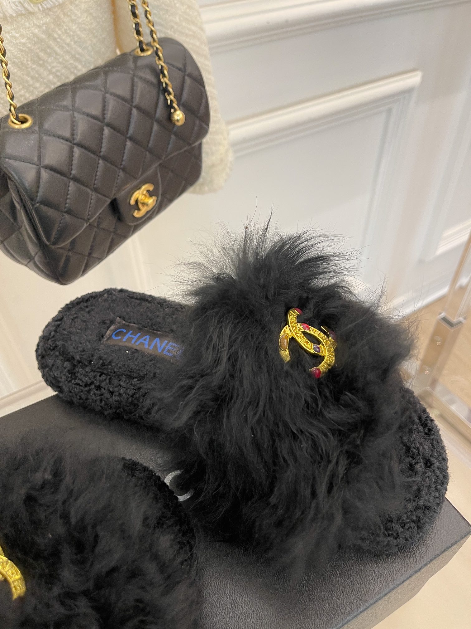 Chanel Women’s Mules Black For Women 0,7in/ 2cm - Image 9