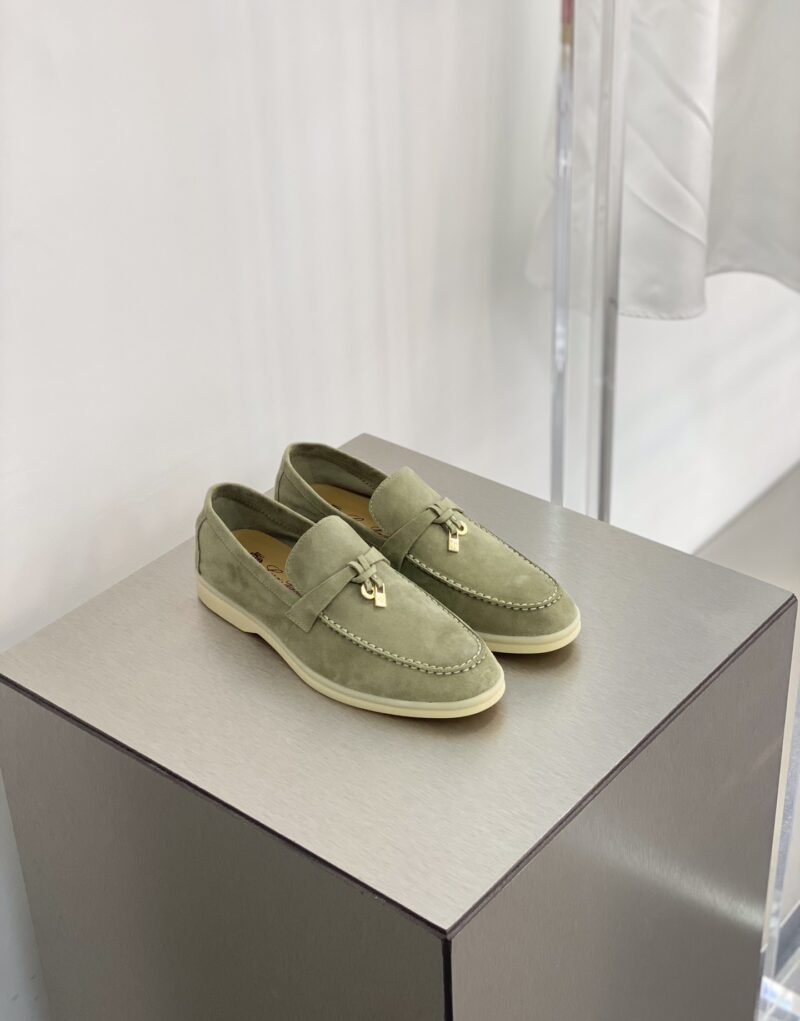 Loro Piana Summer Charms Walk Loafers Tea Room For Women – FAE5444 50KY - Image 7