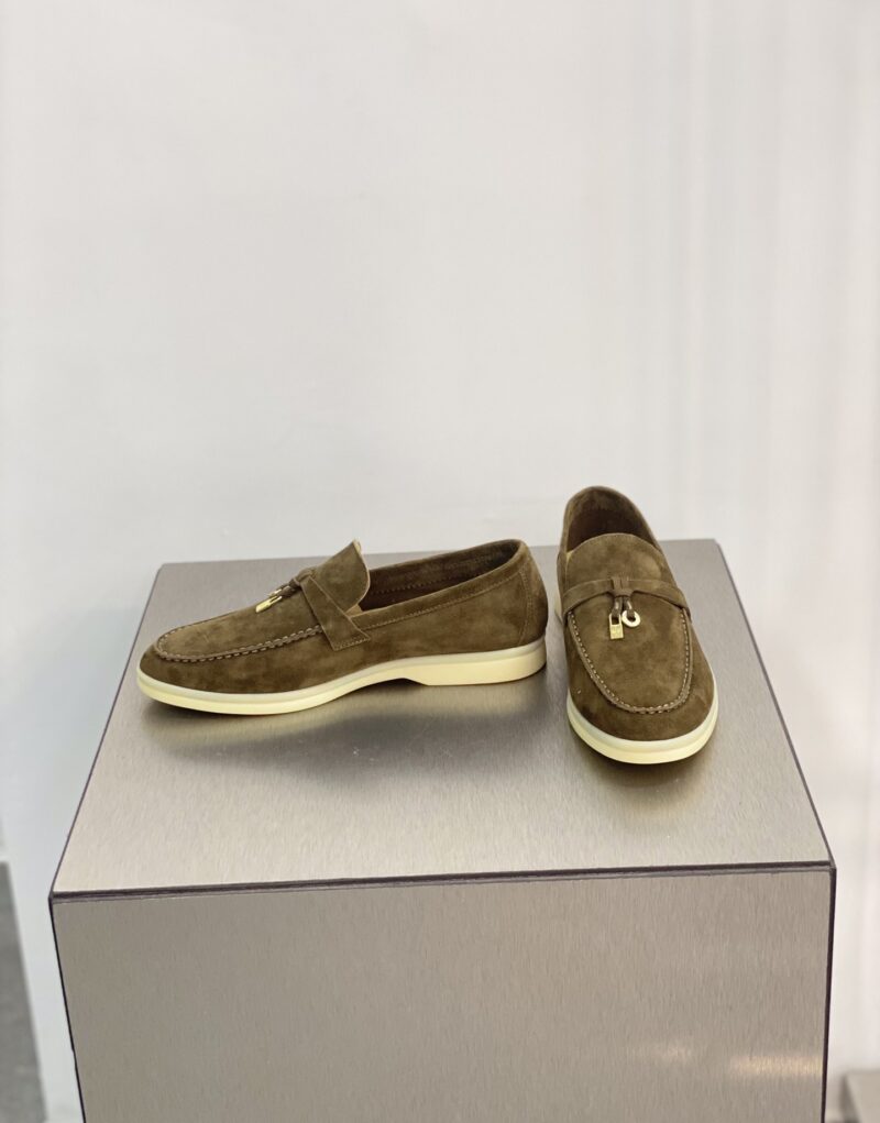 Loro Piana Summer Charms Walk Loafers Tea Room For Women – FAE5444 50KY - Image 6