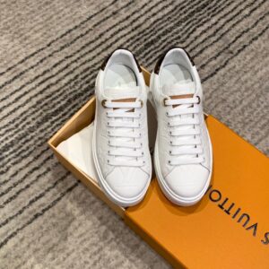 Louis Vuitton Time Out Sneaker White For Women LV – 37 EU – 6 US – 23.5 Cm – 9.25 In