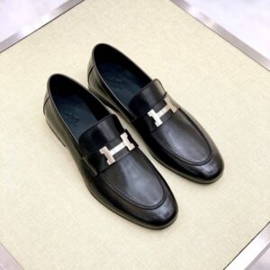 Hermes Paris Loafer Black For Men 45 EU