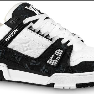 LOUIS VUITTON TRAINER SNEAKER BLACK – 44 EU