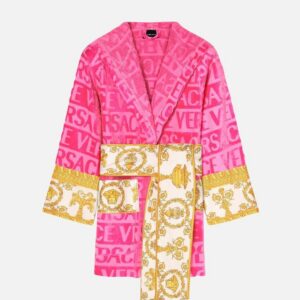 BAROQUE KIDS PINK VERSACE ROBE