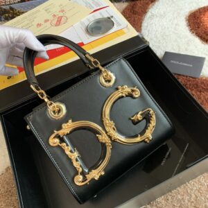 TRUE TO ORIGINAL Dolce & Gabbana DG Girls Black For Women 7.9in/20cm DG BB6911 AW576 – 80999 “