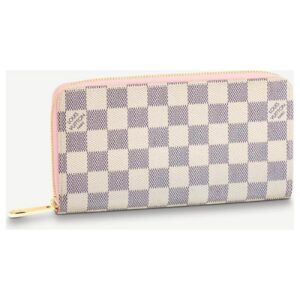 Louis Vuitton Zippy Wallet Damier Azur Long Wallet With Coin Purse Damier Canvas | Length: 10.5cm x Width: 19.5cm