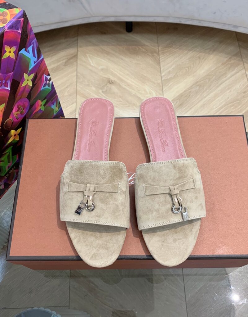 Loro Piana Summer Charms Sandal Egyptian Rock For Women – FAI5580 D02I - Image 10