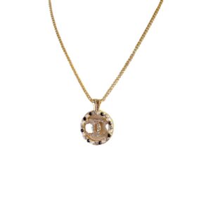 Chanel CC Necklace Gold For Women