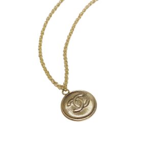Chanel CC Necklace Gold For Women