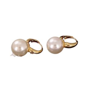 Celine Pearl Earrings Gold For Women