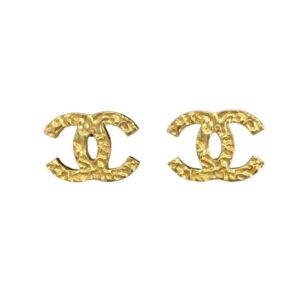 Chanel CC Earrings Gold For Women