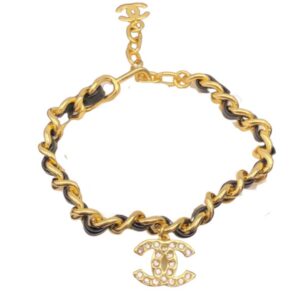 Chanel Chain Bracelet Gold For Women