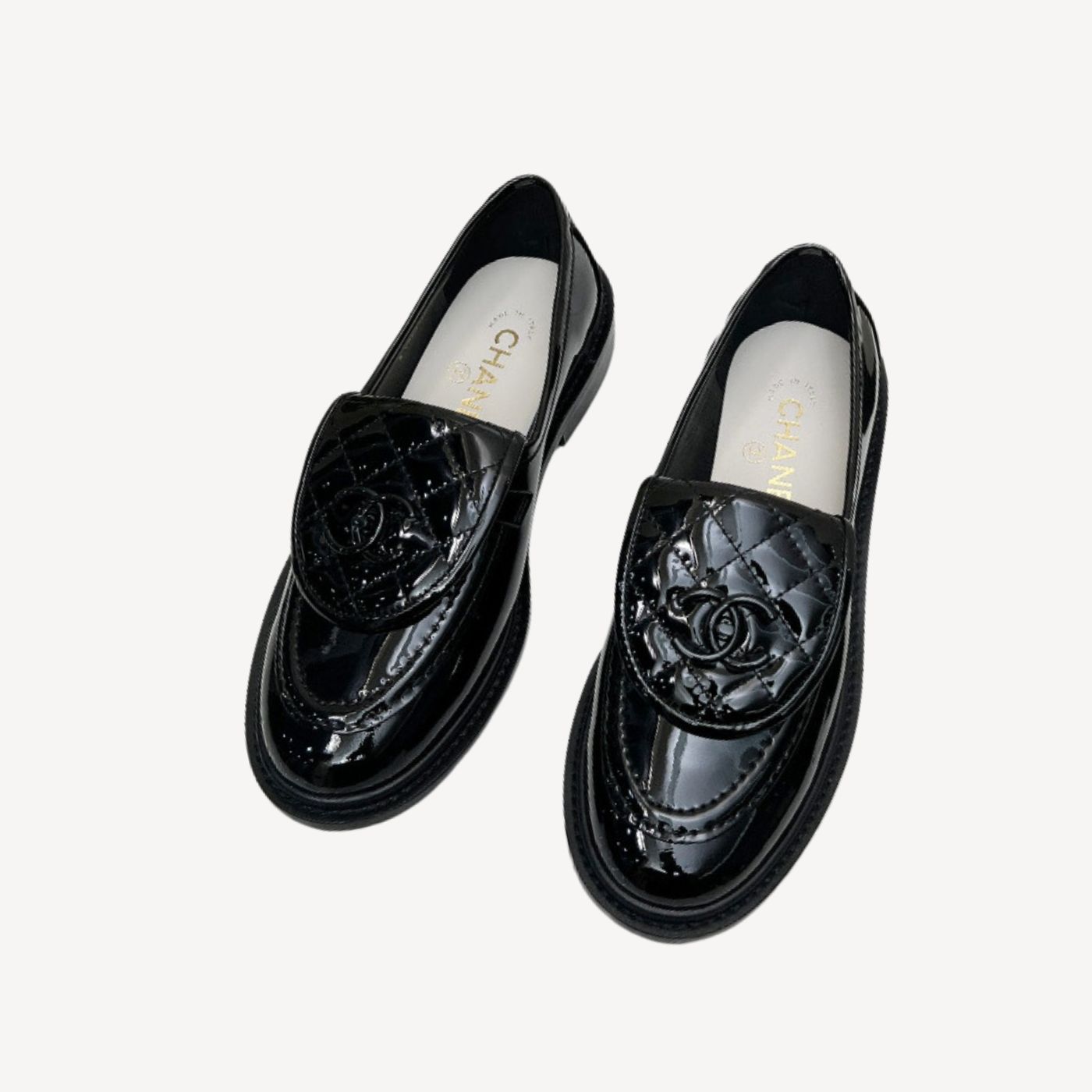 Chanel Moccasins Black For Women