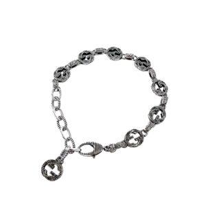 Gucci Double G Bracelet Silver For Women