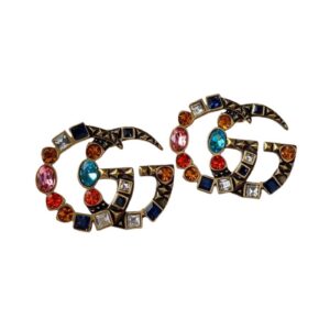 Gucci Double G Earrings Multicolor For Women