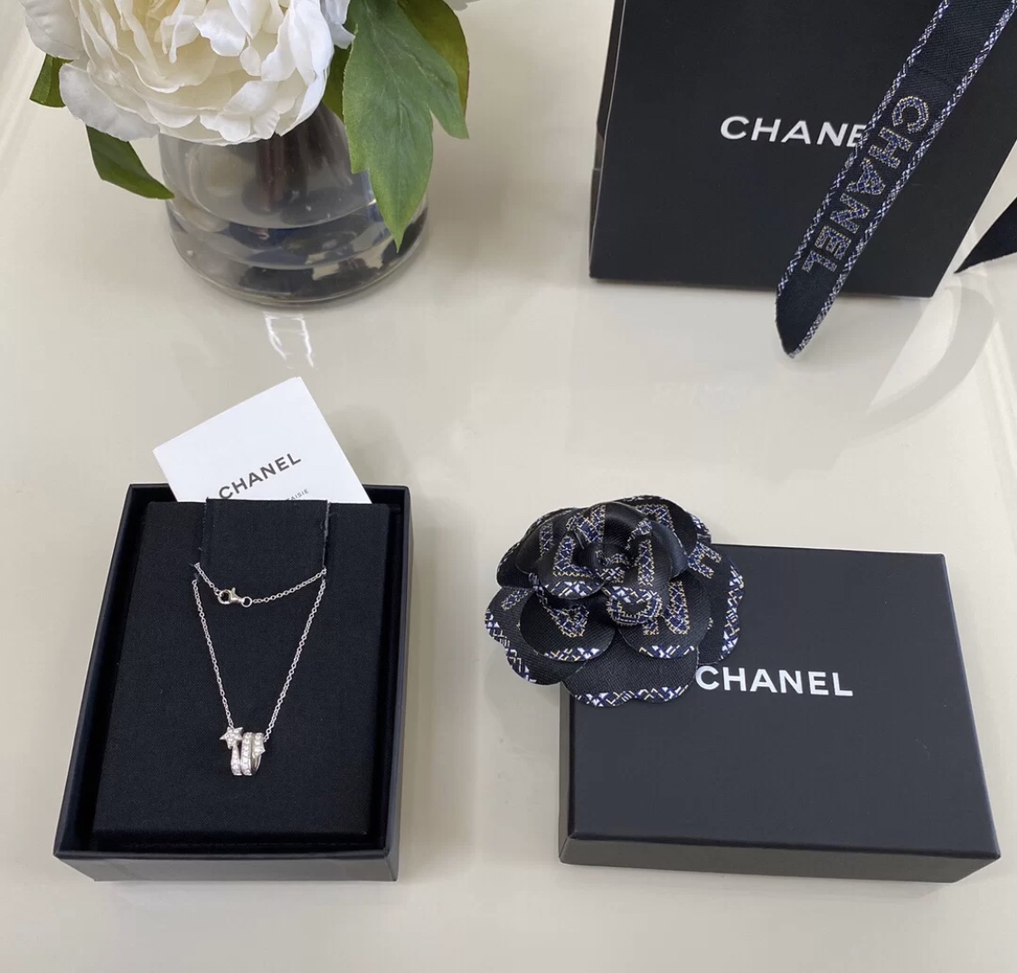Chanel Étoile Filante Necklace Silver Tone For Women J10813, 3599591465369 - Image 7