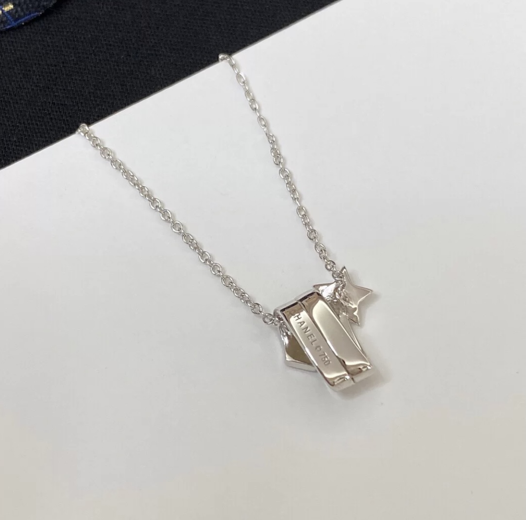 Chanel Étoile Filante Necklace Silver Tone For Women J10813, 3599591465369 - Image 6