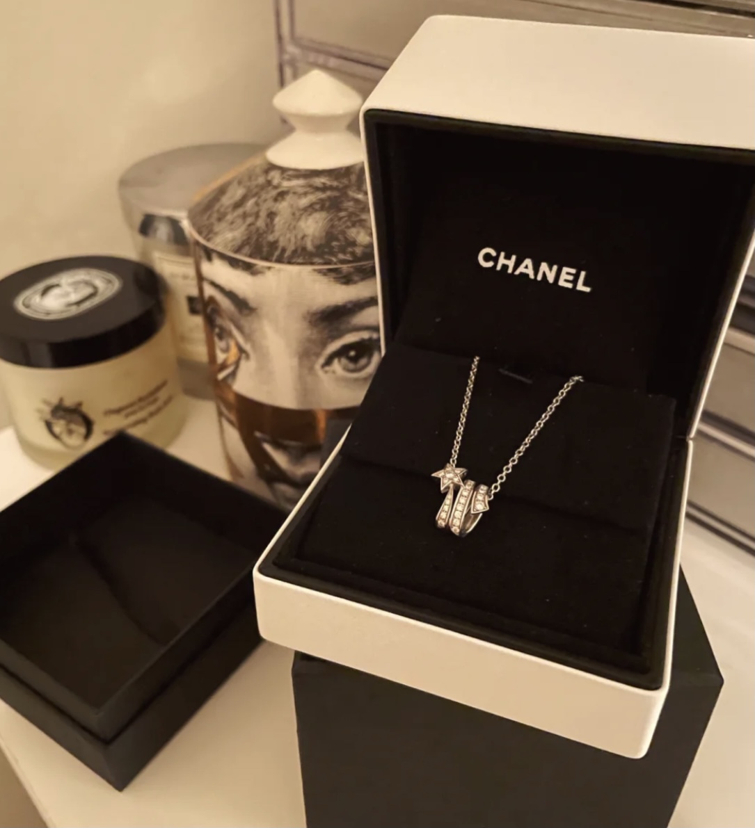 Chanel Étoile Filante Necklace Silver Tone For Women J10813, 3599591465369 - Image 5