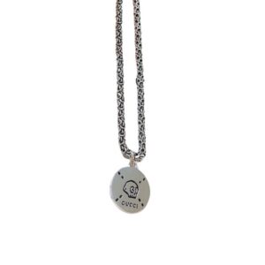 Gucci Double G Necklace Silver For Women