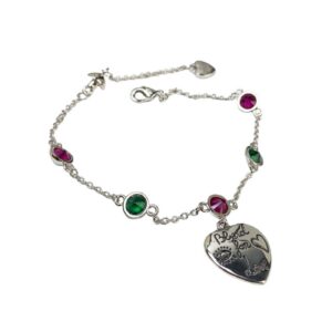 Gucci Heart-Eye Bracelet Silver For Women