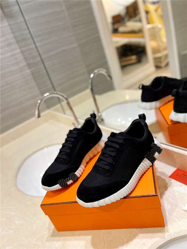 Hermes Bouncing Sneaker Black For Women - Image 6