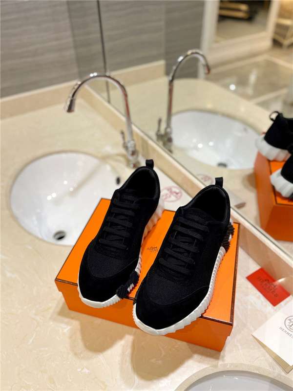 Hermes Bouncing Sneaker Black For Women - Image 5