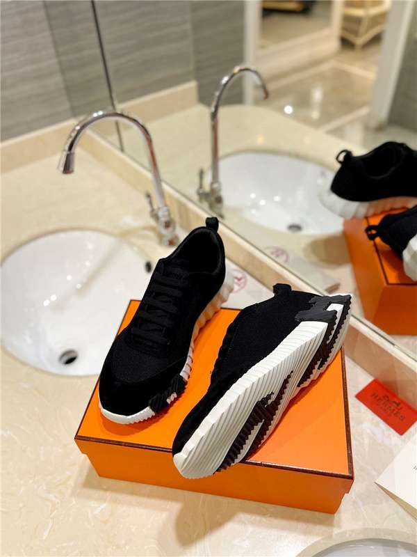 Hermes Bouncing Sneaker Black For Women - Image 3