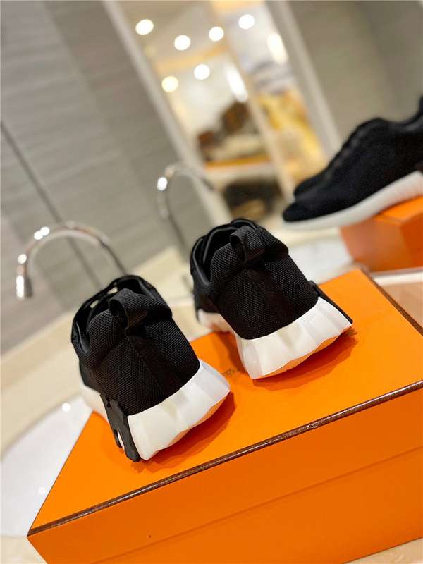 Hermes Bouncing Sneaker Black For Women - Image 2