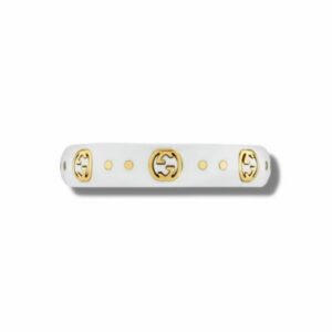 Gucci Icon Ring With Interlocking G White For Women 679262 J85V5 8062