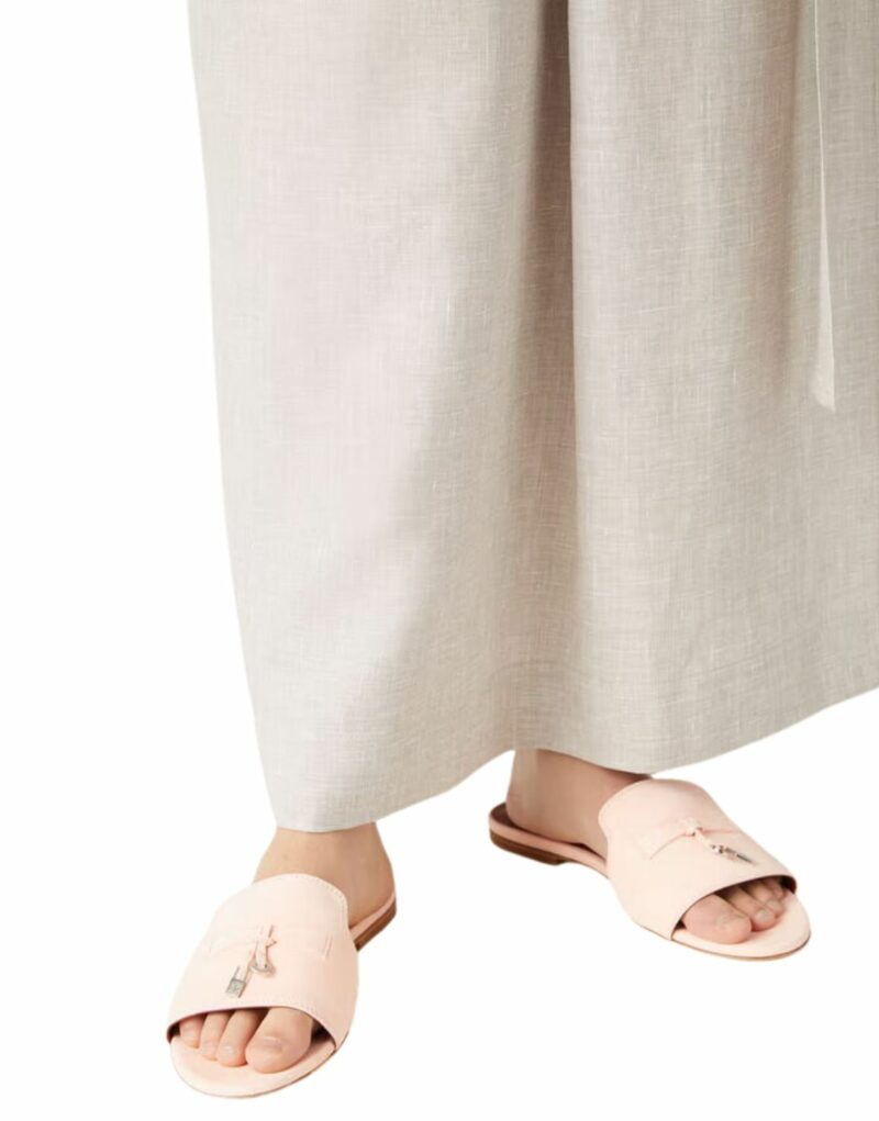 Loro Piana Summer Charms Sandal Pink Shell For Women – FAI5580 30D2 - Image 2