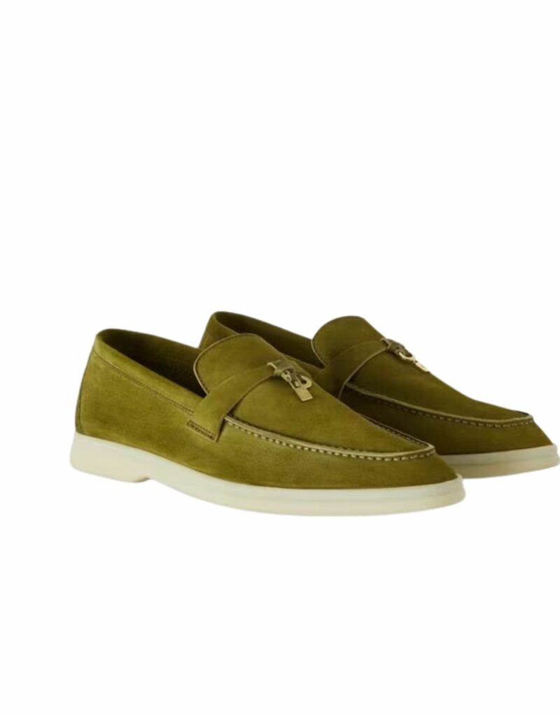 Loro Piana Summer Charms Walk Loafers Tea Room For Women – FAE5444 50KY