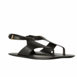 Loro Piana Trani Sandals Black For Women – FAM9272 8000