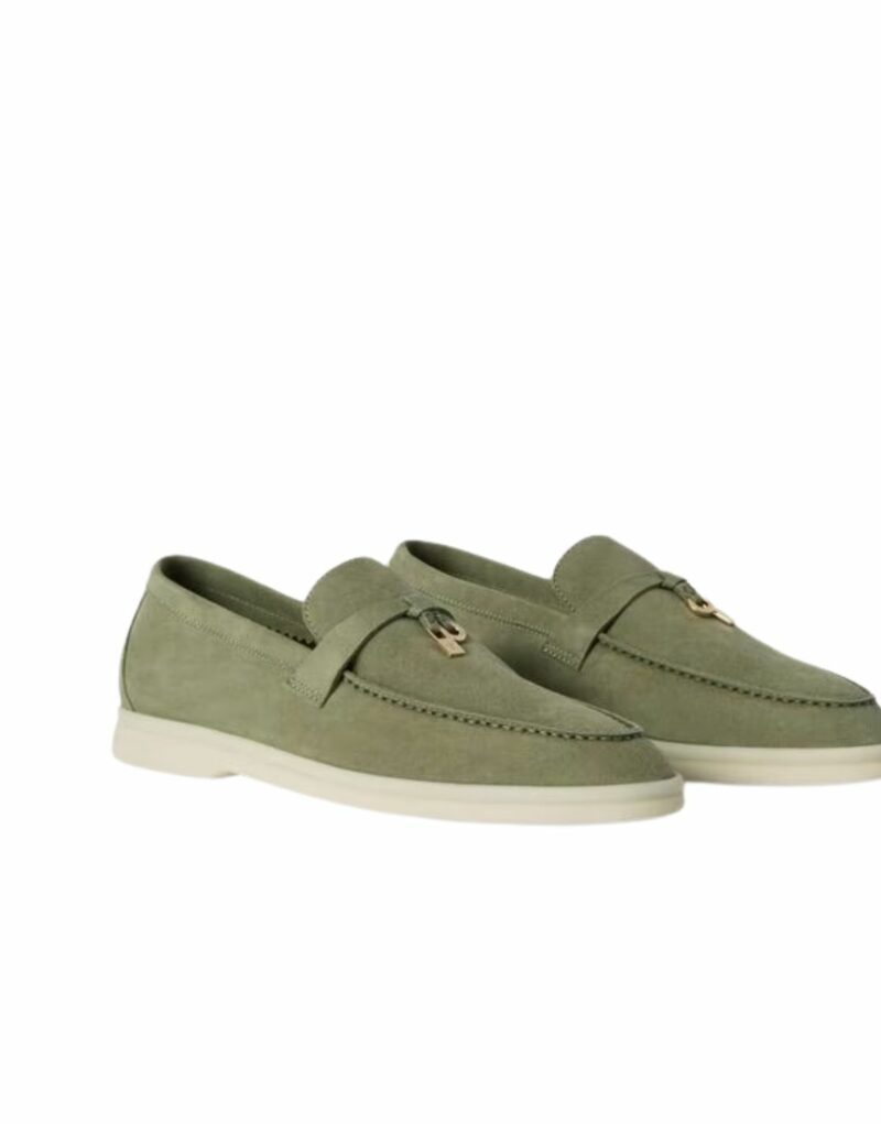 Loro Piana Summer Charms Walk Loafers Tea Room For Women – FAE5444 50KY