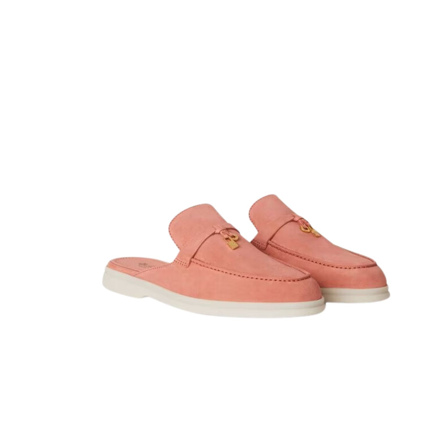 Loro Piana Babouche Charms Walk Loafers Sorbet Pink For Women – FAI1543 303J - Image 9