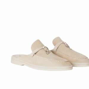 Loro Piana Babouche Charms Walk Loafers Linen For Women – FAI1543 D746