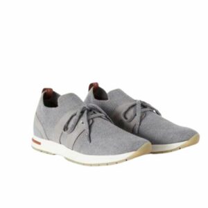 Loro Piana 360 Lp Lady Flexy Walk Sneaker Flannel Gray For Women – FAI7759 M579