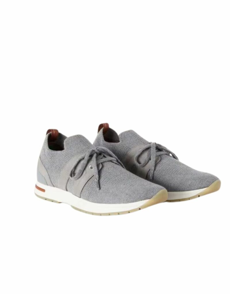 Loro Piana 360 Lp Lady Flexy Walk Sneaker Flannel Gray For Women – FAI7759 M579