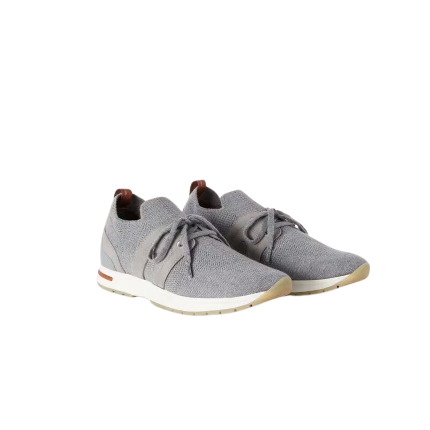 Loro Piana 360 Lp Lady Flexy Walk Sneaker Flannel Gray For Women – FAI7759 M579 - Image 10