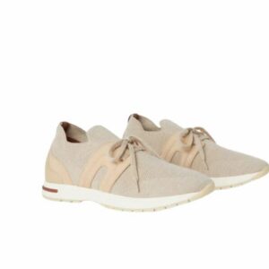 Loro Piana 360 Lp Lady Flexy Walk Sneaker Beige Melange For Women – FAI7759 D927