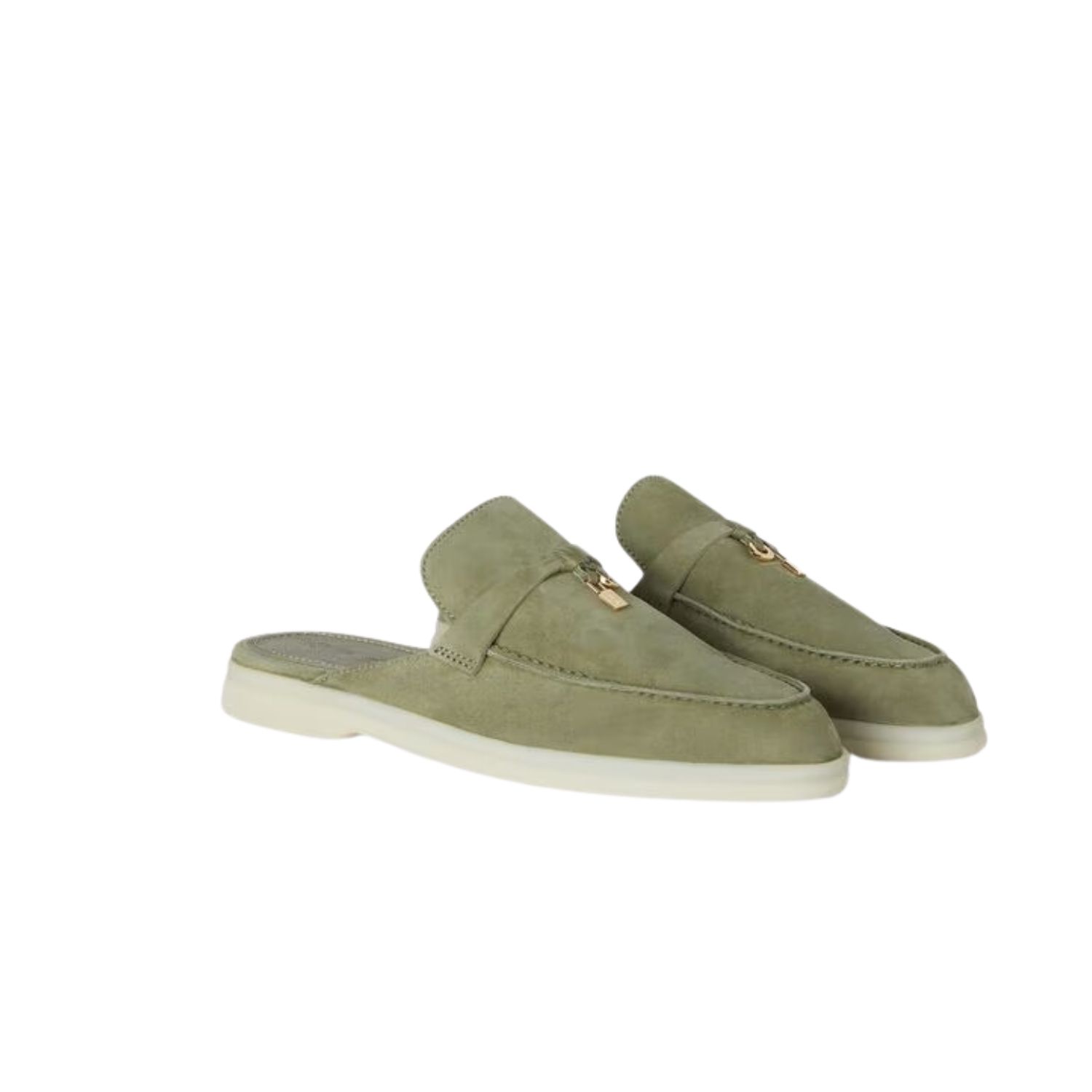 Loro Piana Babouche Charms Walk Loafers Tea Room For Women – FAI1543 50KY - Image 9